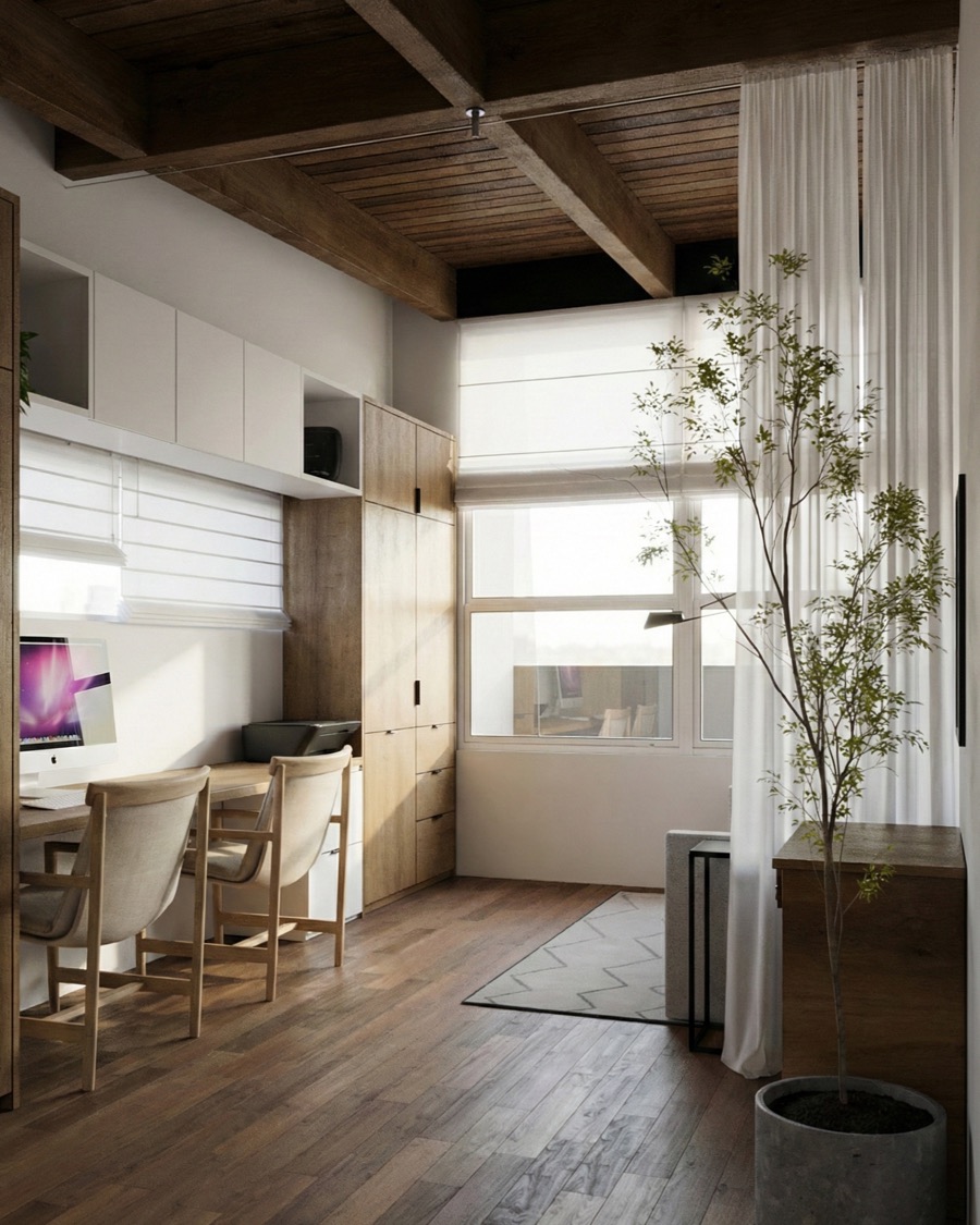 Residential guest room interior design